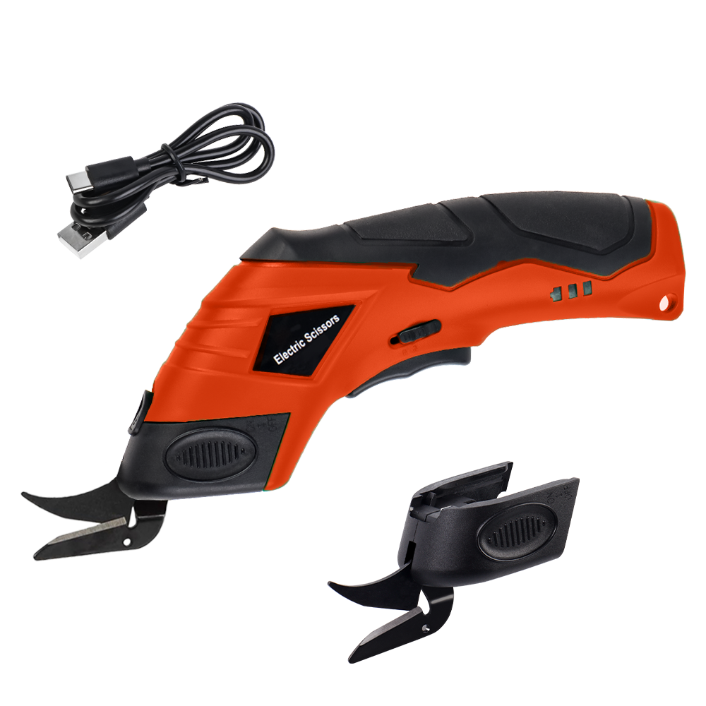 Leatherworking Equipment - Cordless Electric Scissors Cutter For Cloth