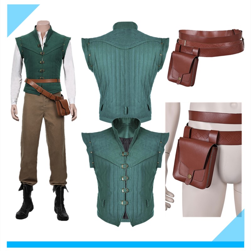 Disguise Flynn Prince Rider Co - Leather Work Vest ulasan dan harga
