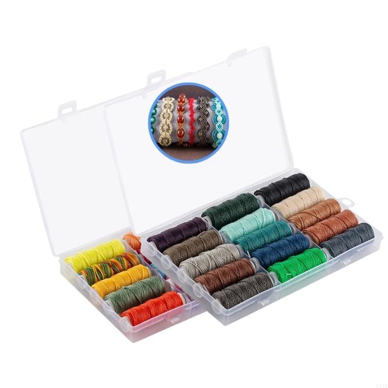  Sewing Rope Polyester Waxed S - Leatherwork Jewelry ulasan dan harga