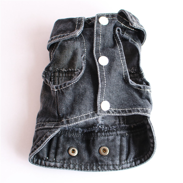 Wholesale Pet Clothes Fashion  - Leather Work Vest ulasan dan harga
