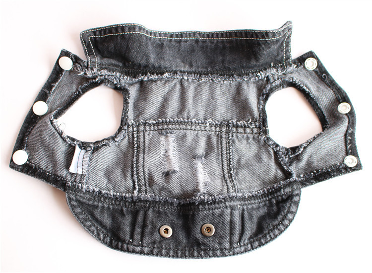 Wholesale Pet Clothes Fashion  - Leather Work Vest ulasan dan harga