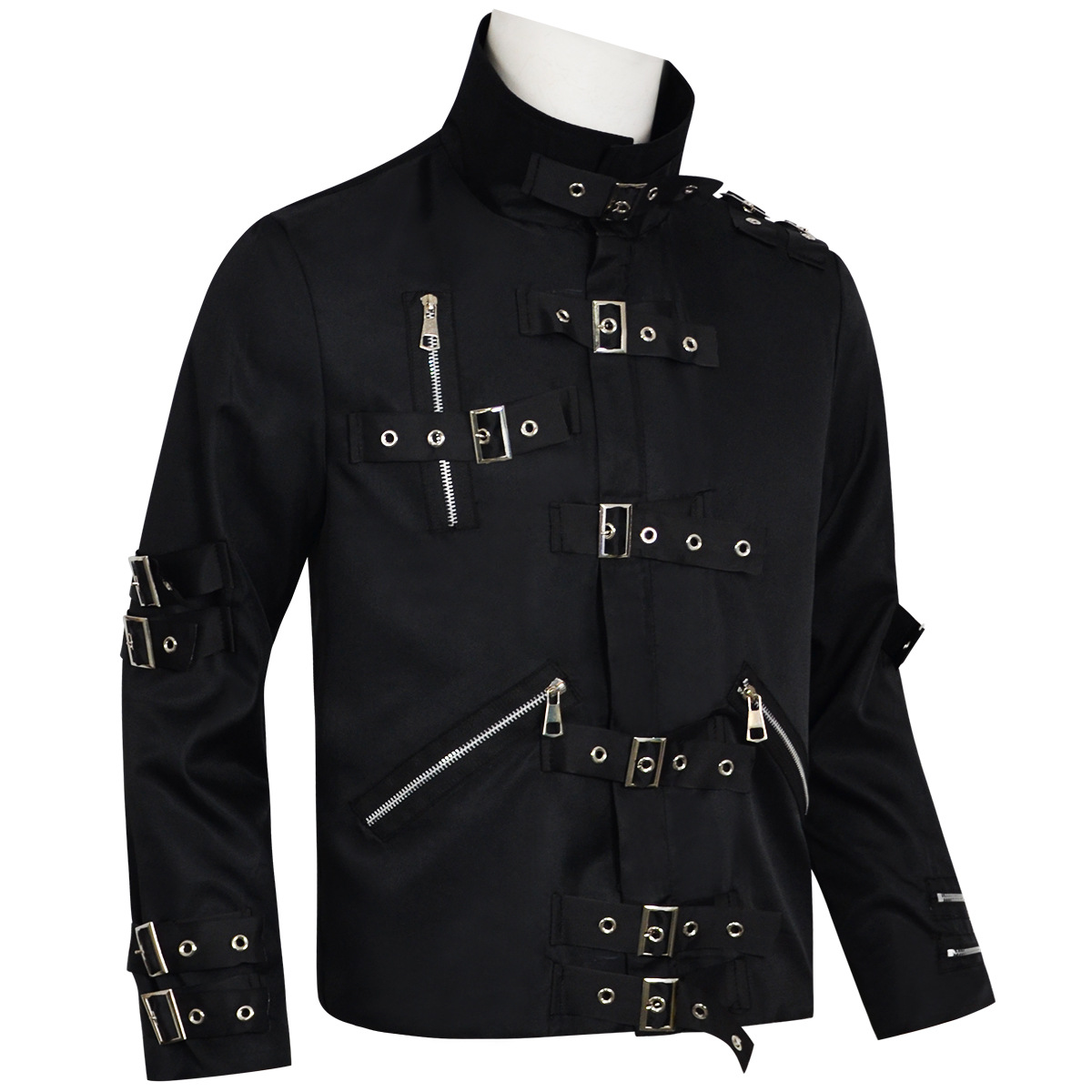 Punk Heavy Metal V8 Leather Ja - Leather Work Vest ulasan dan harga