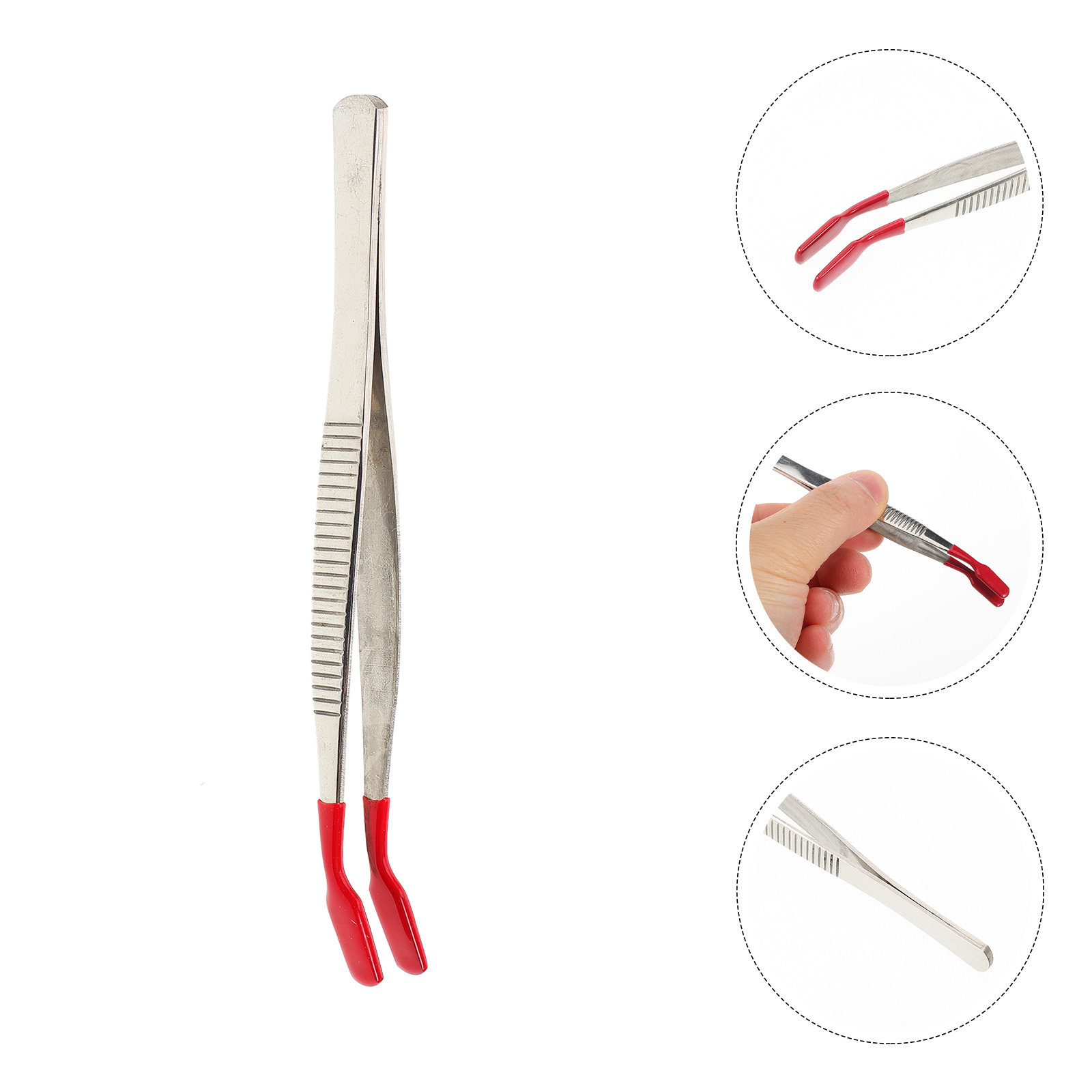 Stamp Tweezers Stainless Steel - Leatherwork Jewelry ulasan dan harga