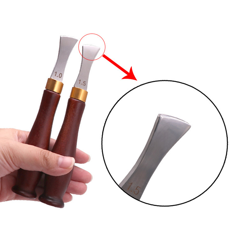 Arch Groove Hot Pressure Leath - Leatherwork Edge Creaser ulasan dan harga