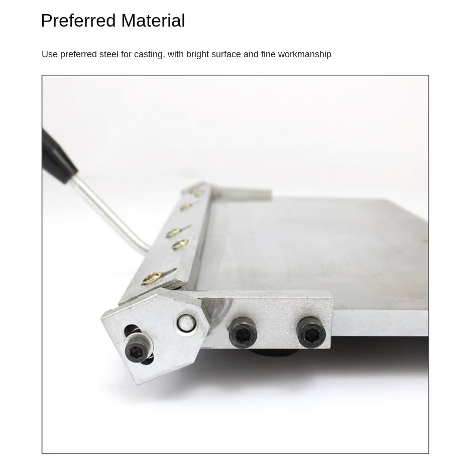Stainless Steel Manual Folding - Leatherwork Machine ulasan dan harga