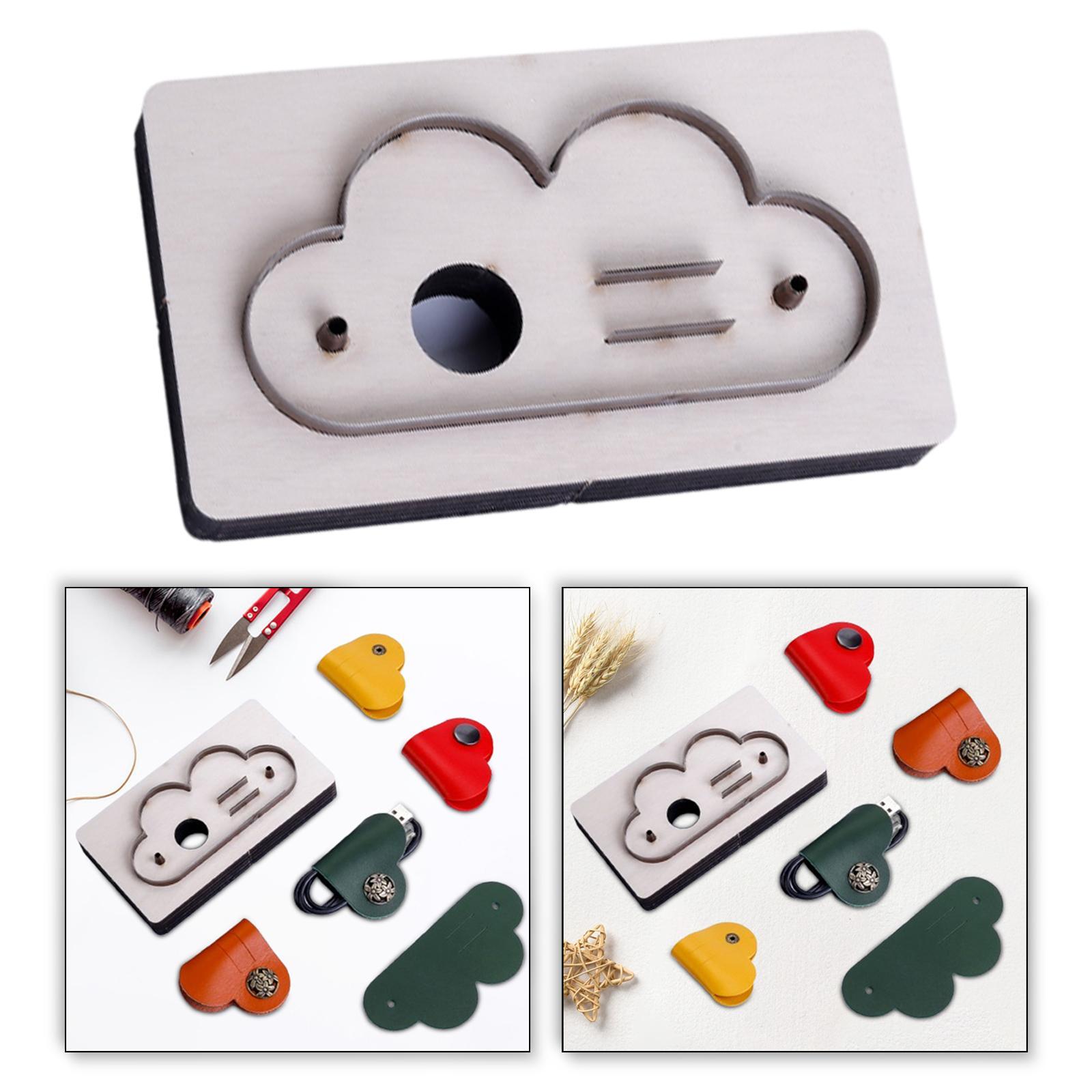Wooden Leather Die Cutting Mol - Leatherwork Jewelry ulasan dan harga
