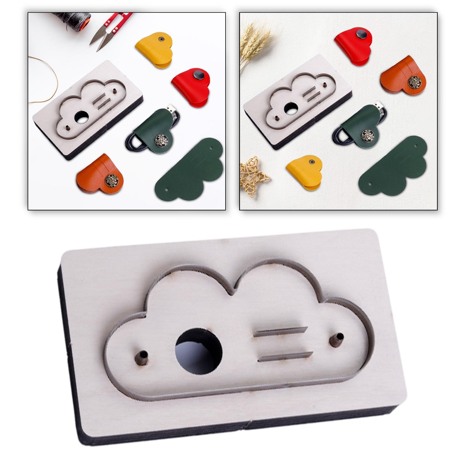 Wooden Leather Die Cutting Mol - Leatherwork Jewelry ulasan dan harga